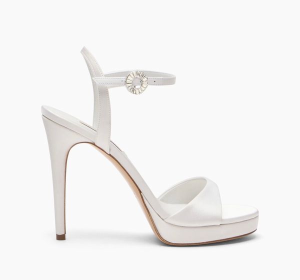 Michelle Satin Sandals