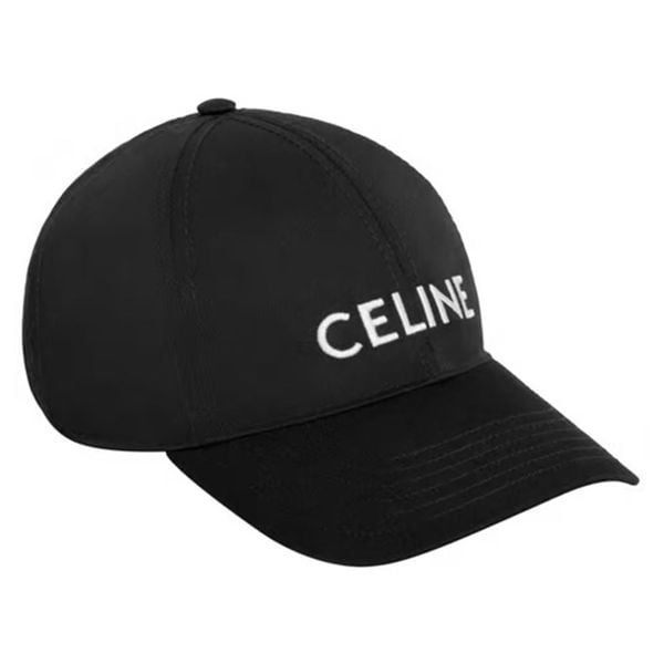 CELINE BASEBALL CAP BLACK