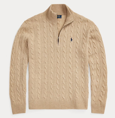 Cable-Knit Wool-Cashmere Jumper