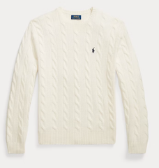 Cable-Knit Wool Jumper