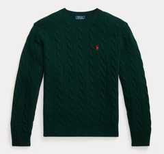 Cable-Knit Wool Jumper