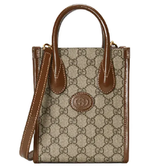 Gucci mini tote bag with interlocking G