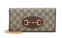Gucci Horsebit 1955 wallet with chain