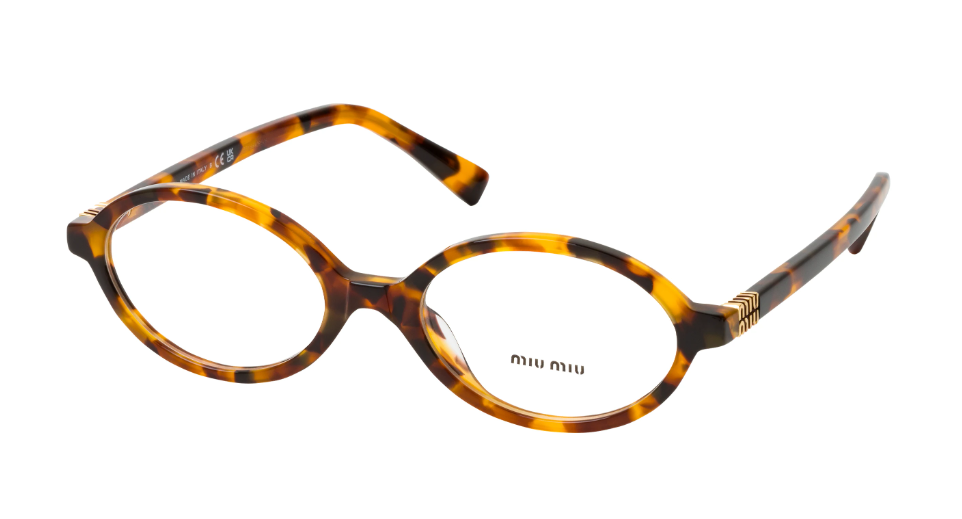 MIU MIU（ミュウミュウ）リガード メガネ ハバナ 01XV 19P1O1 MIU MIU 0MU 01XV 19P1O1 RICHE - AUTHENTIC LUXURY DISTRIBUTOR