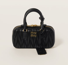 Arcadie matelassé nappa leather mini-bag