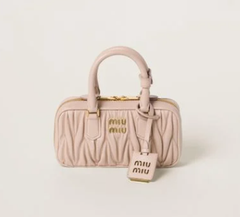 Arcadie matelassé nappa leather mini-bag