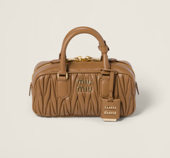 Arcadie matelassé nappa leather bag