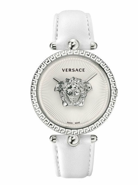 VERSACE Palazzo Empire Watch, 39mm In White/white