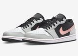 Giày Nike Air Jordan 1 Low 'Black Grey Fog Bleached Coral' 553558-062