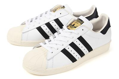 Giày Adidas Superstar 80s 'White Black' G61070 WD Shoes Scofield