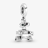 Charm bạc Disney hoạt hình robot Wall-E của Pixar (new)