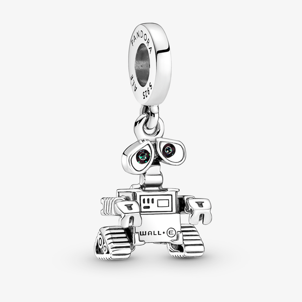 Charm bạc Disney hoạt hình robot Wall-E của Pixar (new)