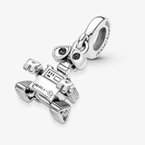 Charm bạc Disney hoạt hình robot Wall-E của Pixar (new)