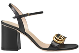 Giày Gucci Leather Mid-heel Sandal ‎453379-A3N00-1000