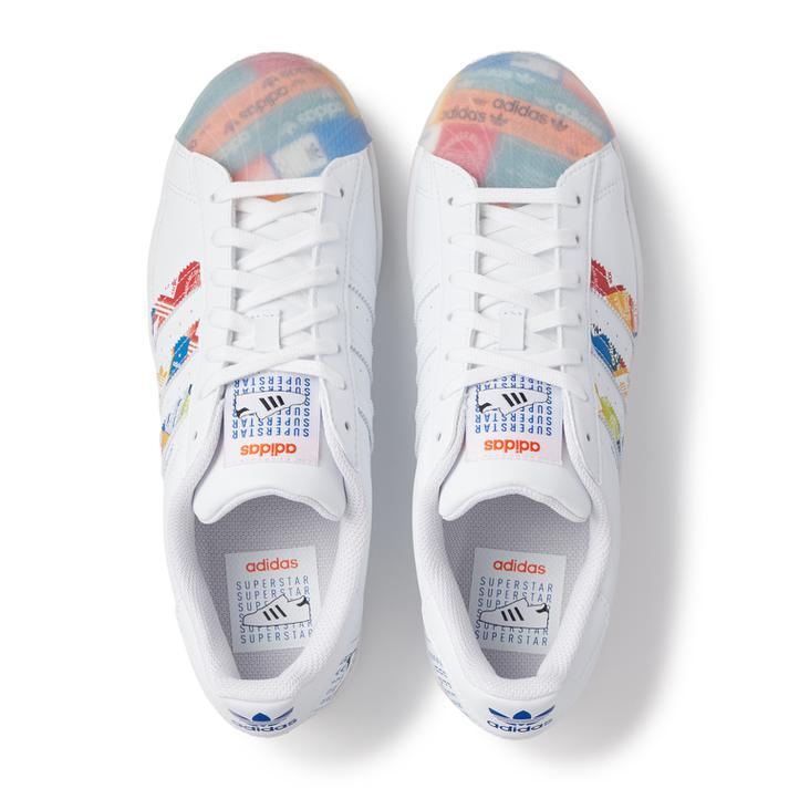 Giày Adidas Superstar 'Multi Logo' GX2717 - WD Shoes Scofield