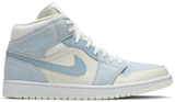 Giày Nike Air Jordan 1 Mid SE 'Sail Light Blue' DA4666-100