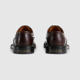 Giày Gucci Men's Lace-up Shoe with Brogue Details 669830-0GQ00-6004