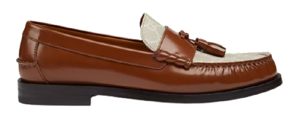 Giày Gucci GG Loafer Brown 673817-17X50-2580