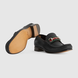 Giày Gucci Horsebit Loafer Black 673819-1WQ10-1067