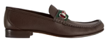 Giày Gucci Horsebit Loafer Dark Brown 673819-1WQ10-2160