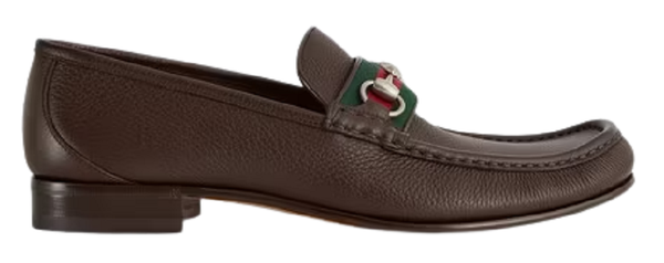 Giày Gucci Horsebit Loafer Dark Brown 673819-1WQ10-2160