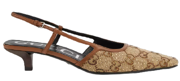 Giày Gucci Gucci Women's GG Slingback Pump ‎675441-9SF10-2583