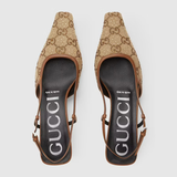 Giày Gucci Gucci Women's GG Slingback Pump ‎675441-9SF10-2583