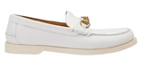 Giày Gucci Loafer with Horsebit White 695049-UPG50-9000