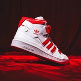 Giày Adidas Originals Forum Mid 'Cloud White Vivid Red' GY5819