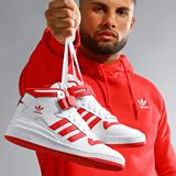 Giày Adidas Originals Forum Mid 'Cloud White Vivid Red' GY5819