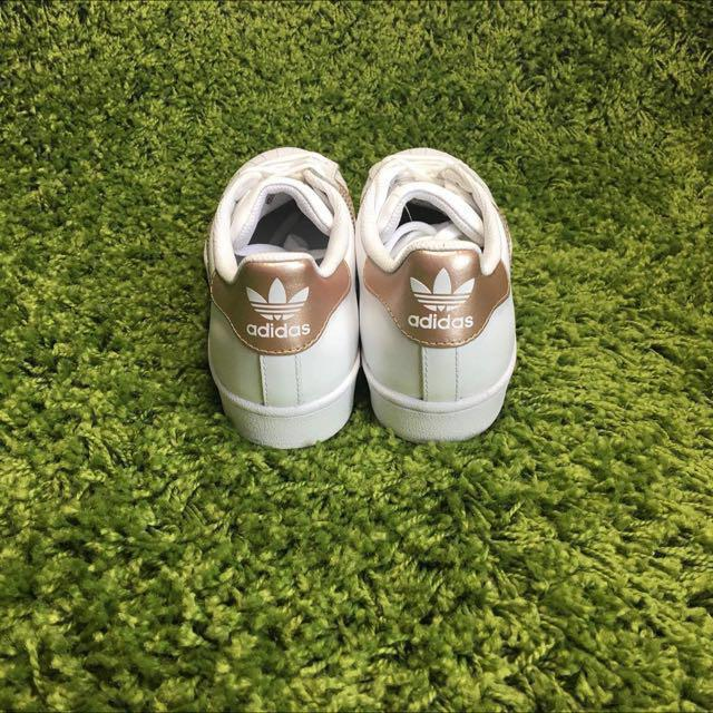 Giay Adidas Wmns Superstar White Gold BA8169 WD Shoes Scofield