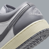 Giày Nike Air Jordan 1 Low (GS) 'Vintage Grey' 553560-053