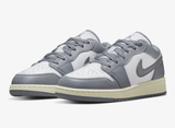 Giày Nike Air Jordan 1 Low (GS) 'Vintage Grey' 553560-053