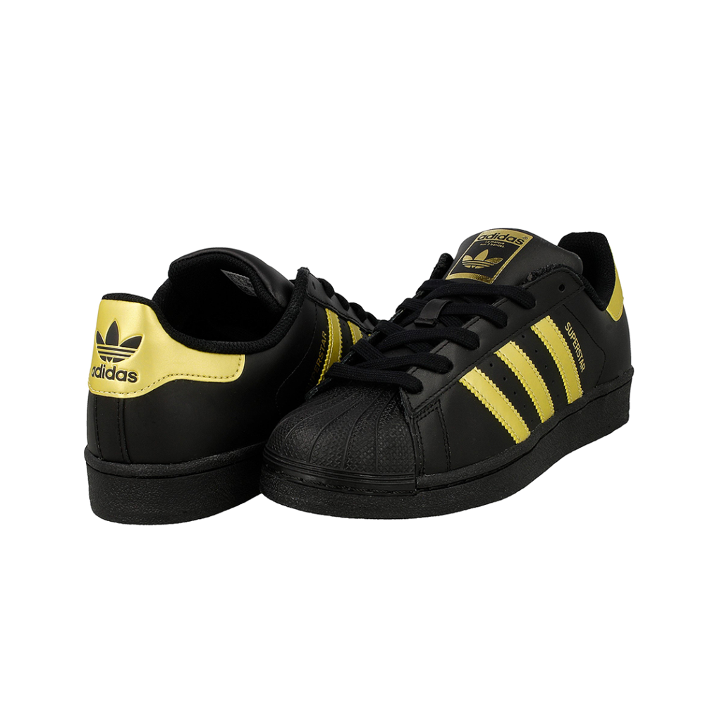 Giày Adidas Superstar J Cblack/Goldmt/Goldmt BB2871 - WD Shoes Scofield