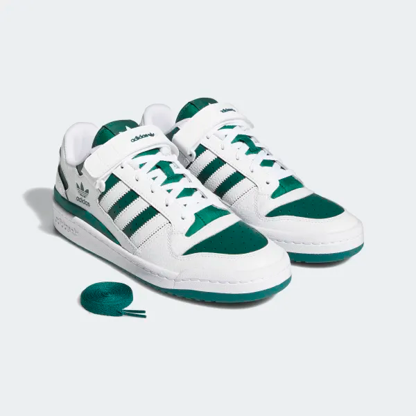 adidas forum 84 low shoes green