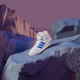 Giày Adidas Forum Low 'Off White Blue Bird' GX1018