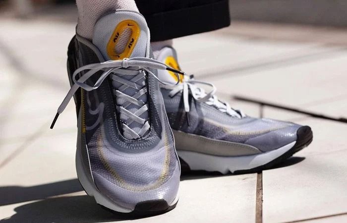 HOT Wolf Grey Nike 2090 Yellow Giày Nike Air Max 2090 'Wolf