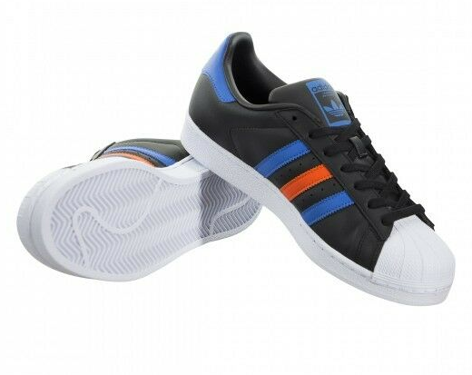 Giày Adidas Superstar 'Black Blue Red' BB2245 WD Shoes Scofield