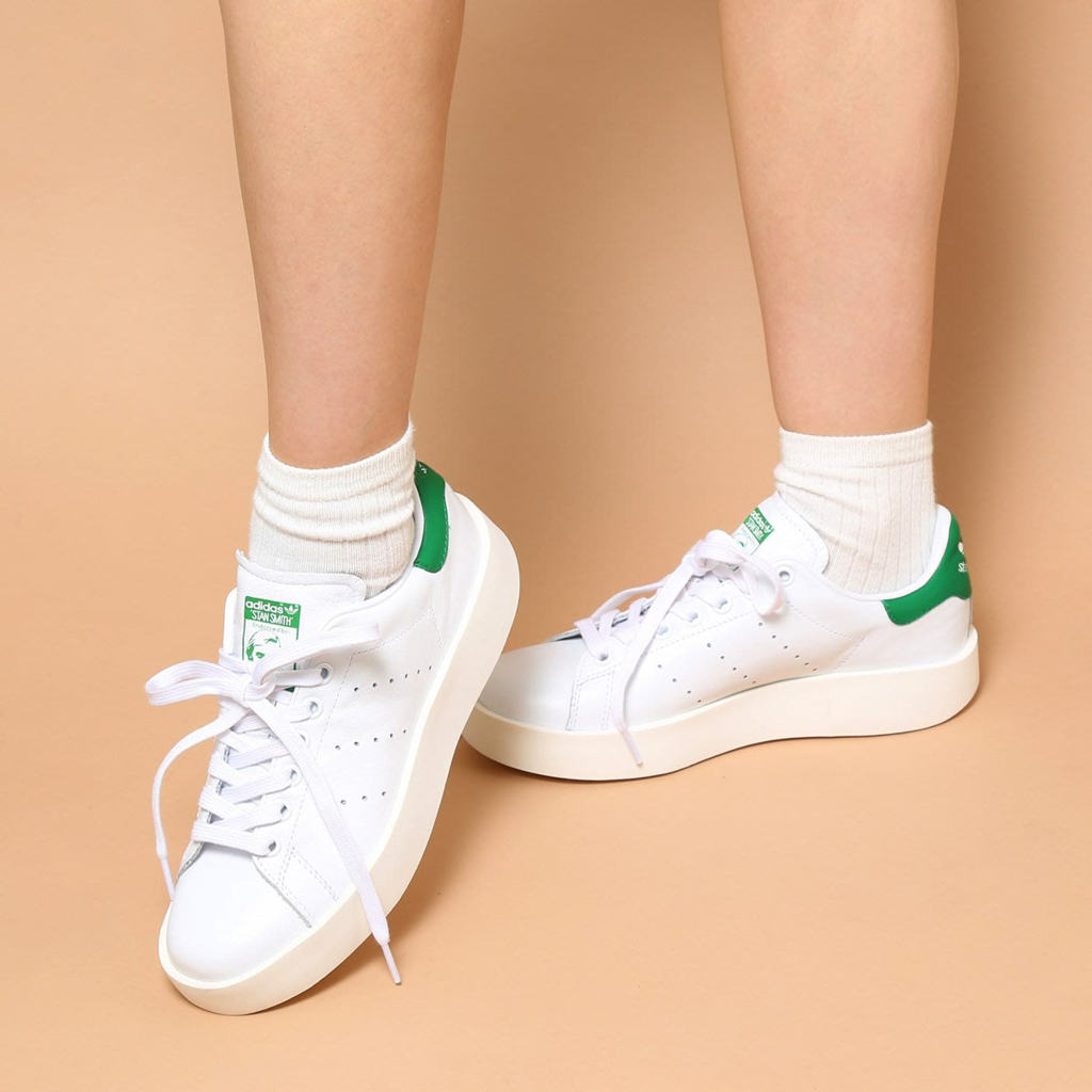 Giày Adidas Wmns Stan Smith Bold 'White Green' S32266 - WD Shoes Scofield