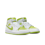 Giày Nike Wmns Air Jordan 1 Mid 'White Lime' BQ6472-131