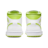 Giày Nike Wmns Air Jordan 1 Mid 'White Lime' BQ6472-131