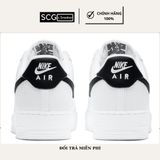  [CT2302-100]-Giày Nike Air Force 1 - Trắng Swoosh Đen 