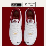  DV7584-100- Giày Nike Air Force 1 METALLIC GOLD 