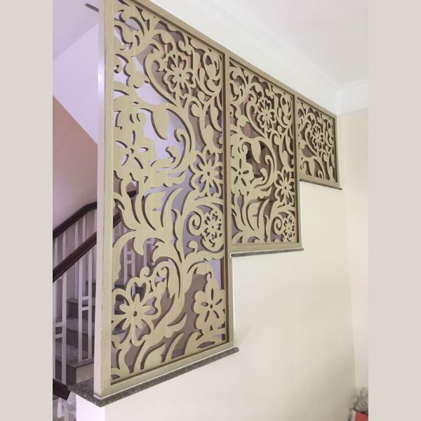 Vách Ngăn Cầu Thang Gỗ- CT20