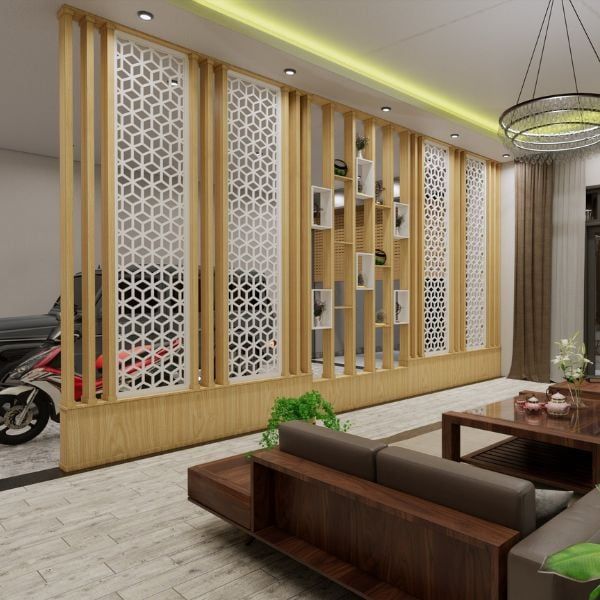 Tấm Ngăn Phòng Khách-  BK043