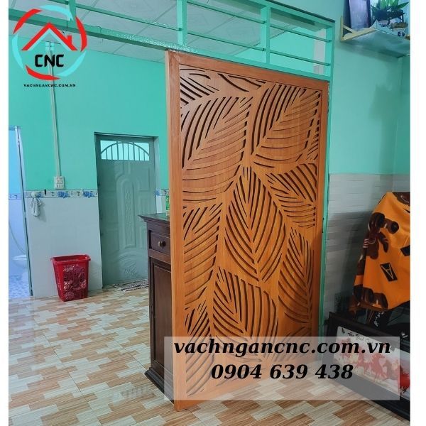 Vách Ngăn Trang Trí Phòng Khách Đẹp-BK113