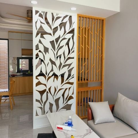  Vách ngăn phòng khách đẹp -BK153 