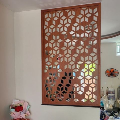  Vách Ngăn Gỗ Đẹp -BK144 