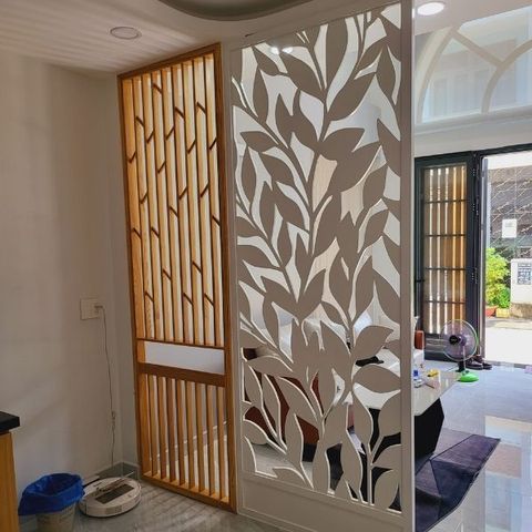  Vách ngăn phòng khách đẹp -BK153 