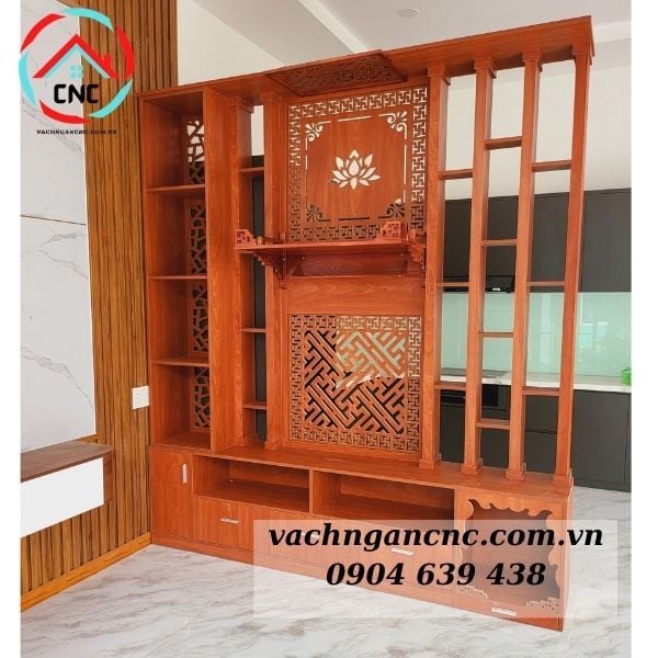 Vách Ngăn Phòng Khách Và Bếp Đẹp-BK122